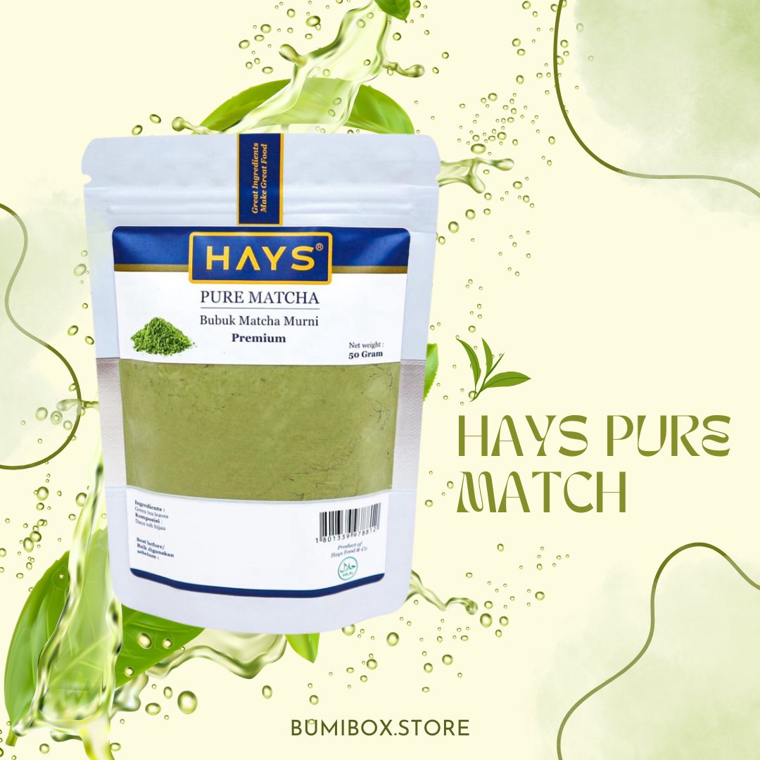 HAYS Pure Matcha Powder – 50g