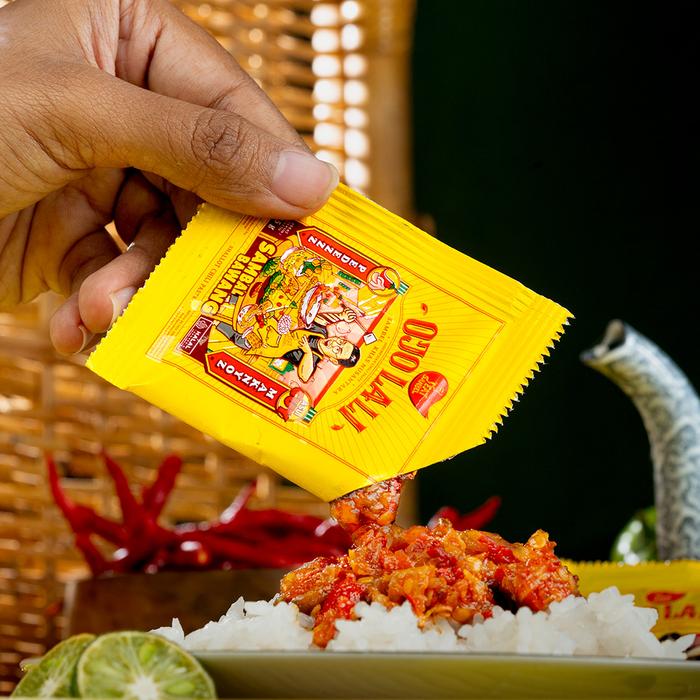 Sambal Bawang Ojolali (Shallot chilli sauce) - 15 Sachets