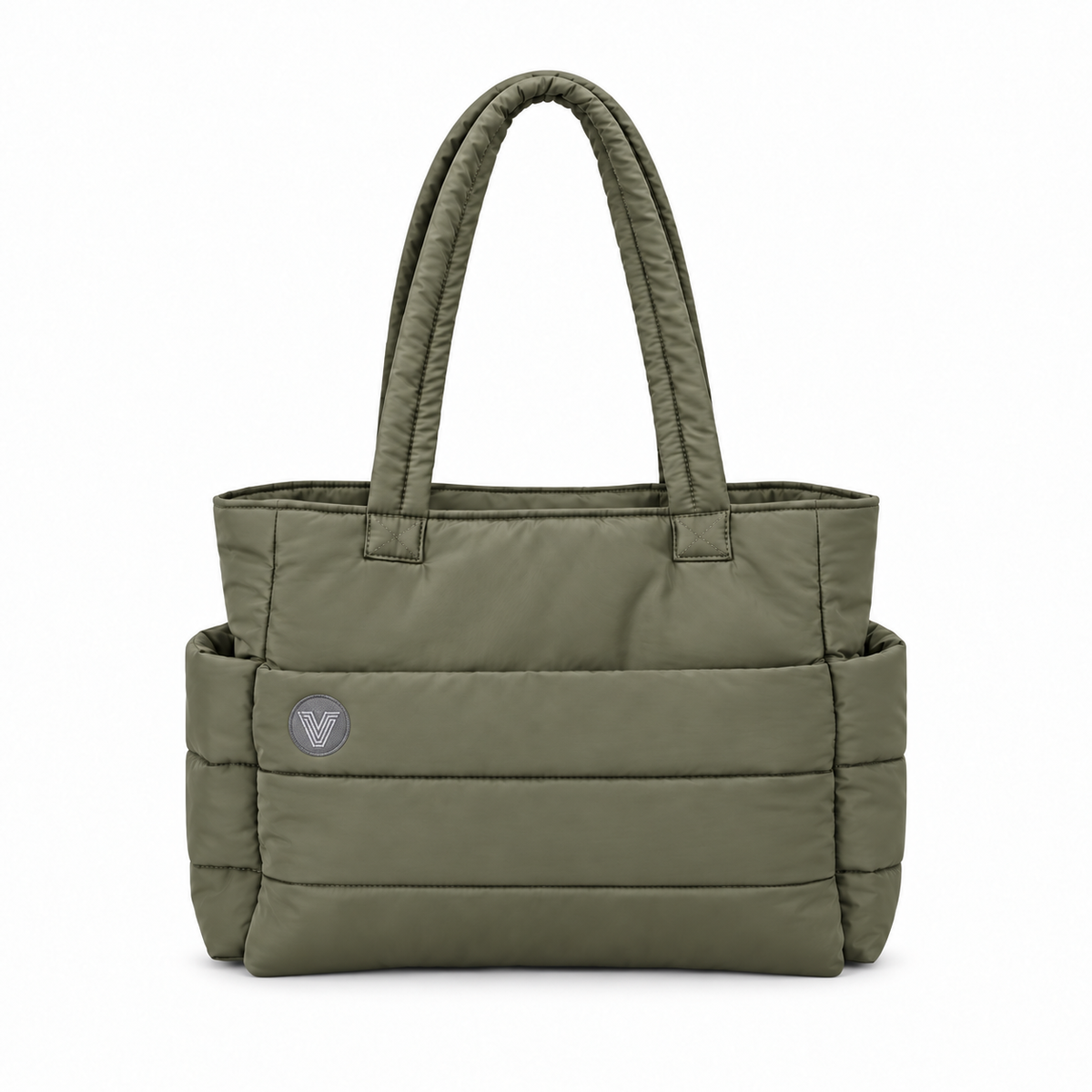 Vayra Water-Repellent Nylon Tote Bag