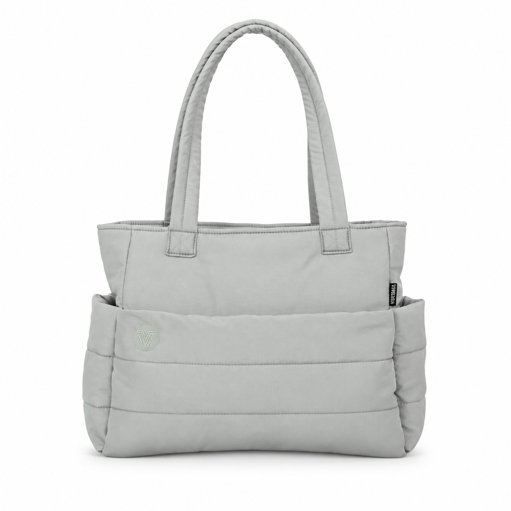 Vayra Water-Repellent Nylon Tote Bag