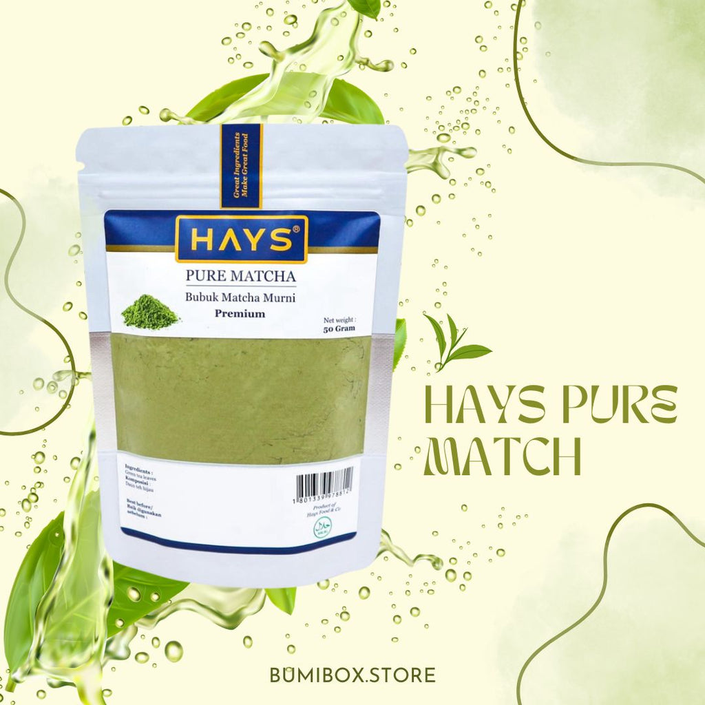 HAYS Pure Matcha Powder – 50g
