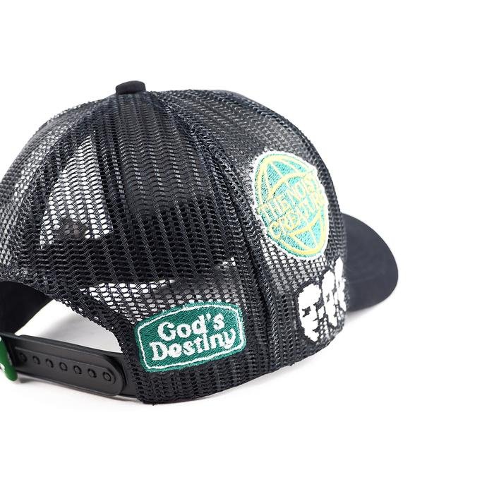 Allhood Human Race Embroidered Trucker Cap - Bumibox