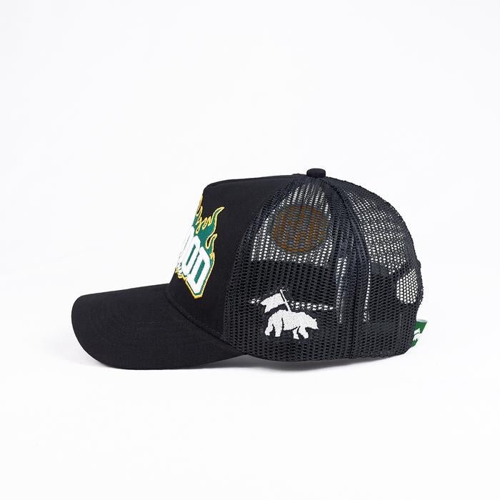 Allhood Human Race Embroidered Trucker Cap - Bumibox