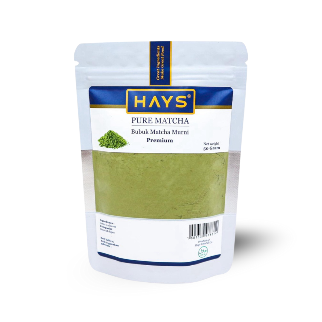 HAYS Pure Matcha Powder – 50g