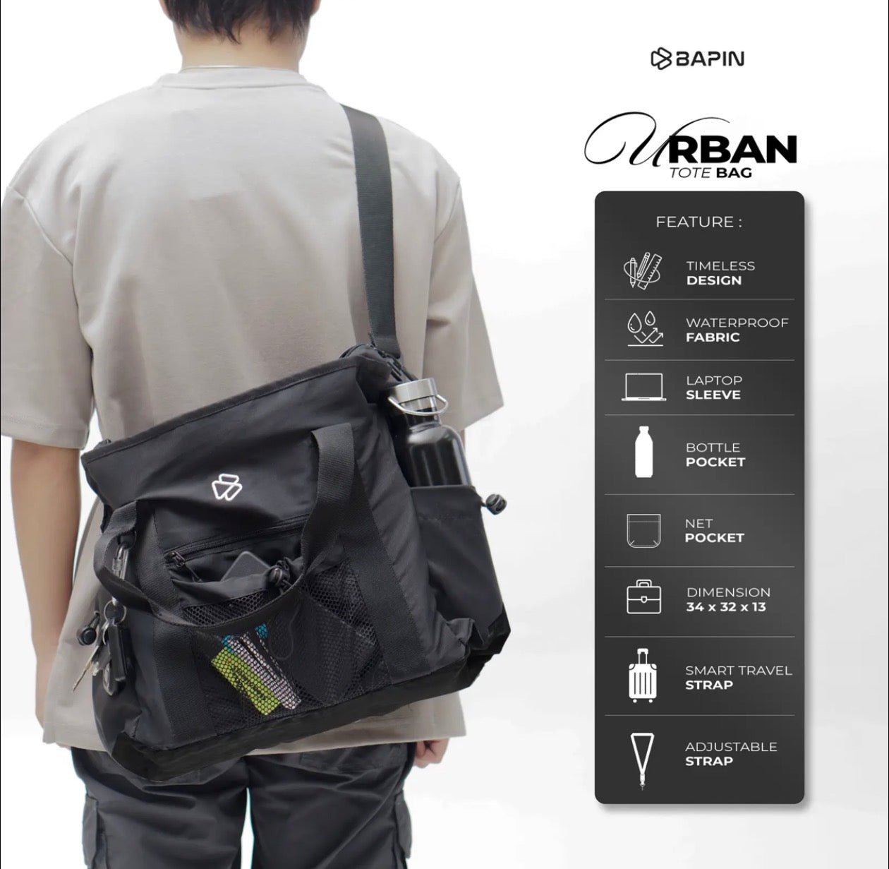 BAPIN Urban Totebag - Bumibox