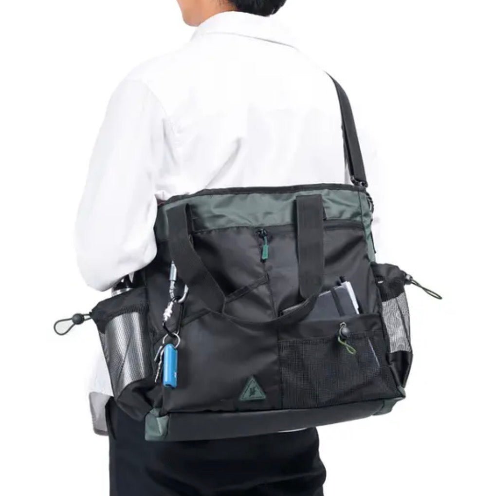 Blitz Green 2 - in - 1 Totebag - Army Green - Bumibox