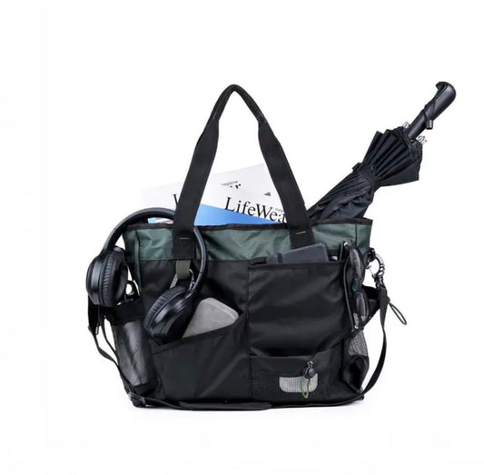 Blitz Green 2 - in - 1 Totebag - Army Green - Bumibox
