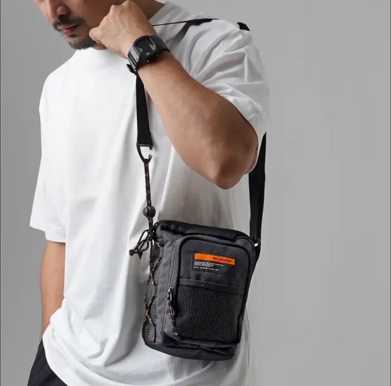 Bloods Series Sling Bag – Madden 01 Black (Pre order: 1 to 2 weeks) - Bumibox