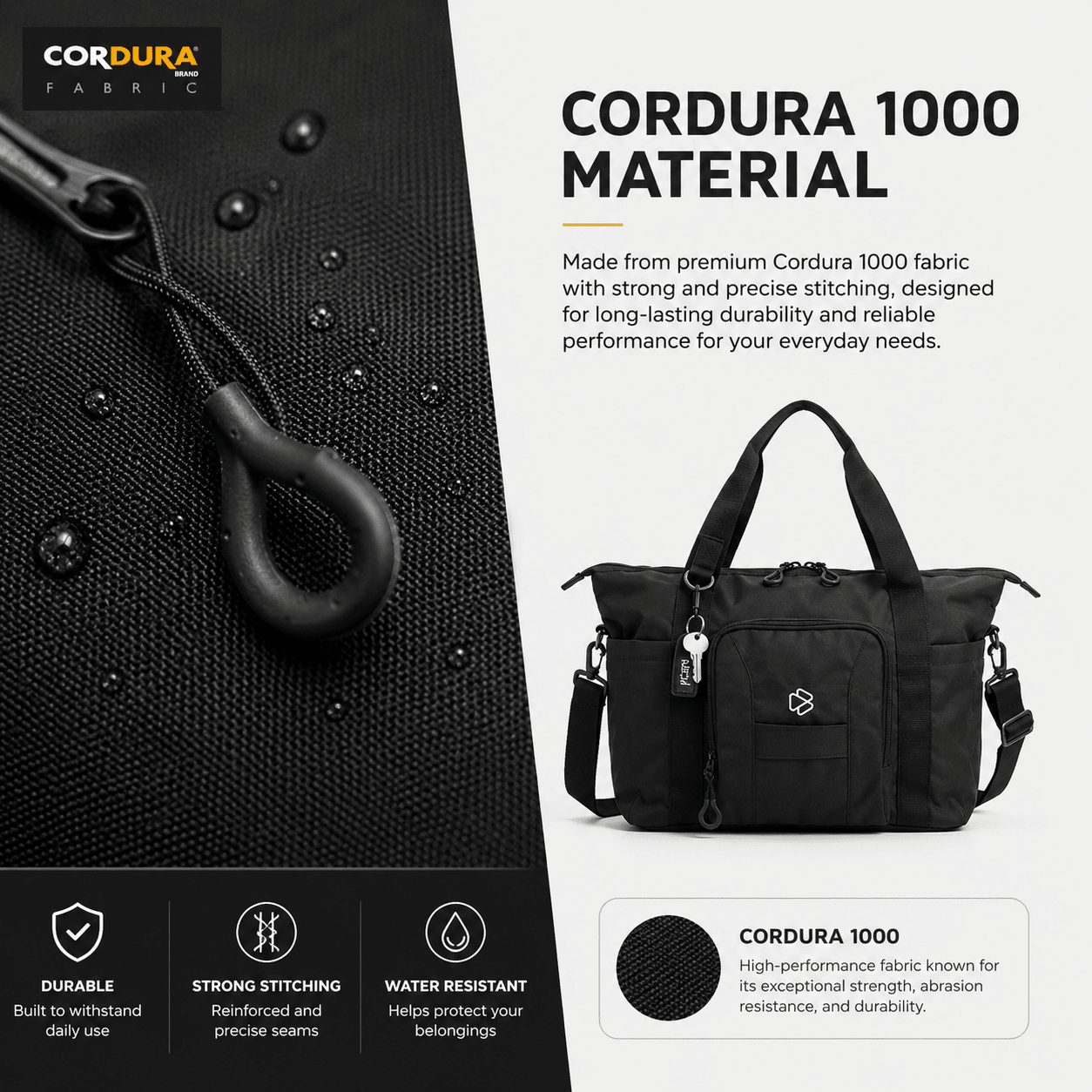 BPN 002 2 in 1 Bag - Black - Bumibox
