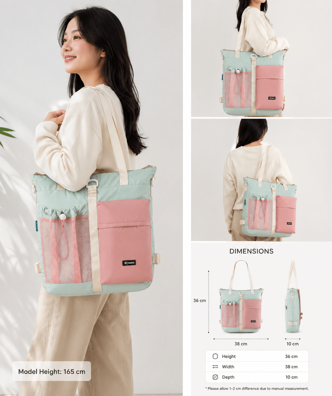 Karo Candy Mint 2 in 1 Totebag - Bumibox