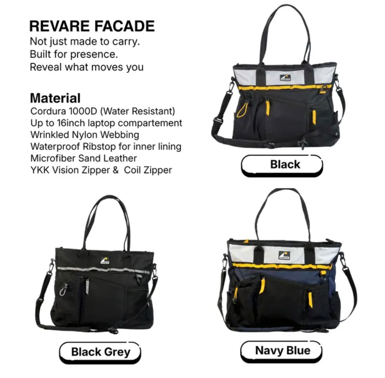 Revare Urbanite Facade [Navy Blue] - Bumibox