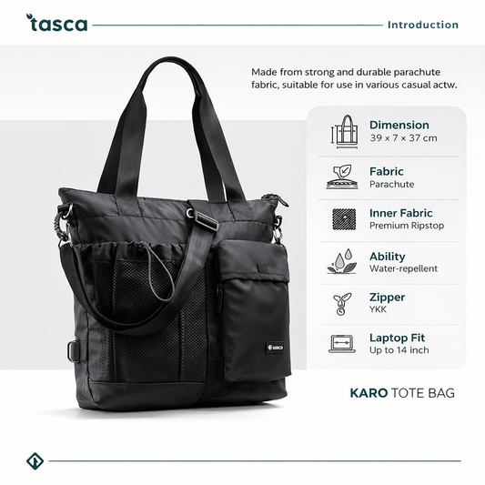 Tasca Karo 3 - in - 1 Tote Bag - Bumibox